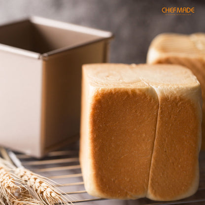 4" x 4" Flat Toast Box (250G Dough Capacity)