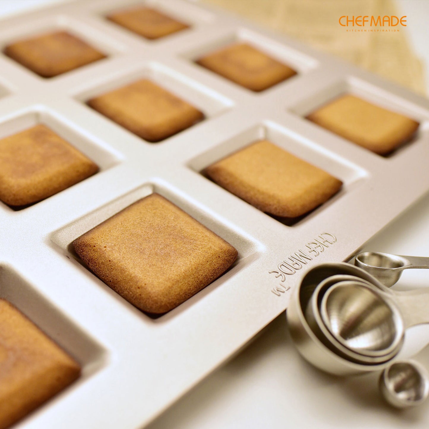 Financier Cake Pan Square 12 Well