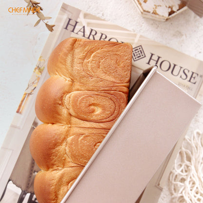 3" x 8" Flat Toast Box (300G Dough Capacity)