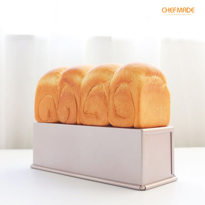3" x 8" Flat Toast Box (300G Dough Capacity)