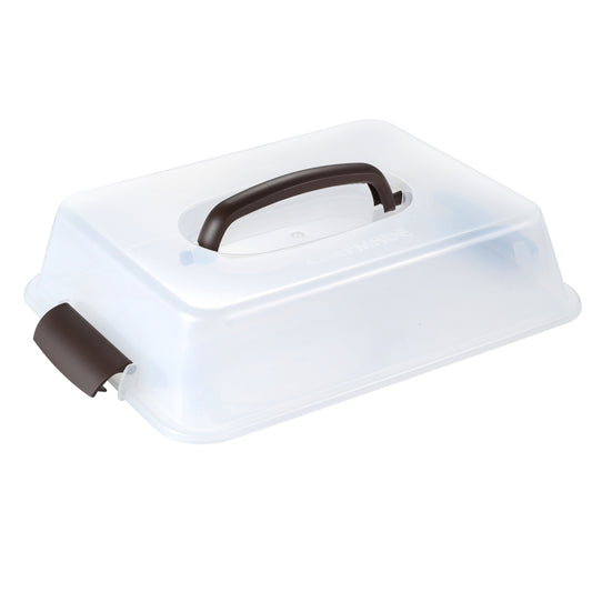 CHEFMADE Sealing Cover, Enhanced Receivable Handle and Locks Transparent Vision, BPA Free, Sealed Portable Outgoing Bearing Loading