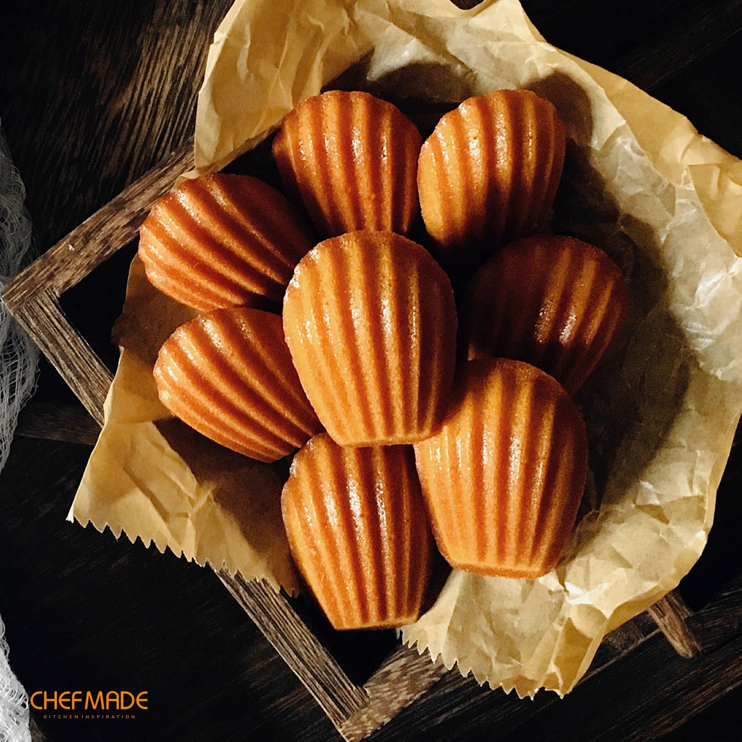 Madeleine Cake Pan Mini 0val Shell 16 Well
