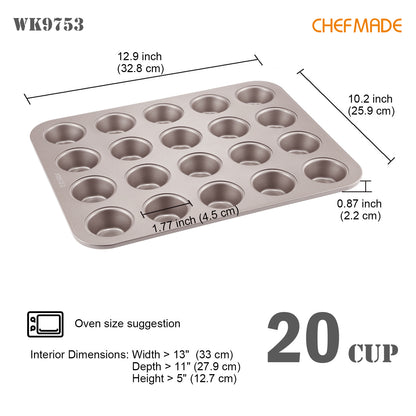 Muffin Pan Super Mini 20 Well