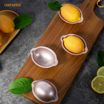3.5" Lemon-Shaped Cake Pan 4Pcs