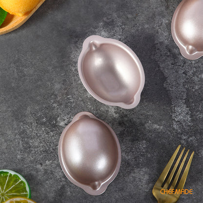 3.5" Lemon-Shaped Cake Pan 4Pcs