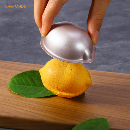 3.5" Lemon-Shaped Cake Pan 4Pcs