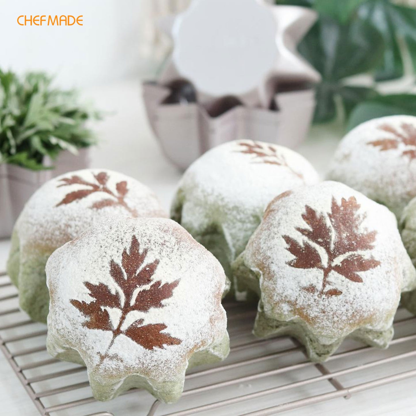 5" 4Pcs  Pandoro Shape Cake Pan