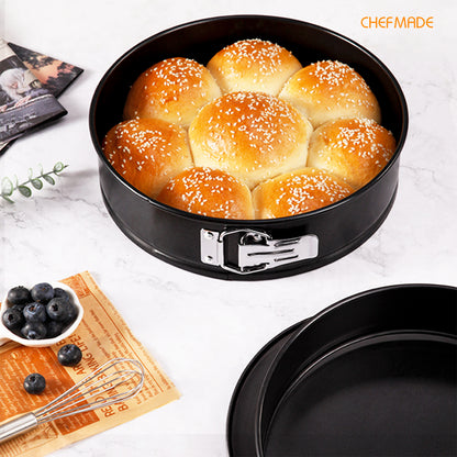 10" Nonstick Round Springform Cheesecake Pan(Black)