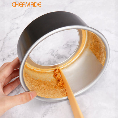 6-Inch with Removable Loose Bottom Chiffon Bakeware(Black)