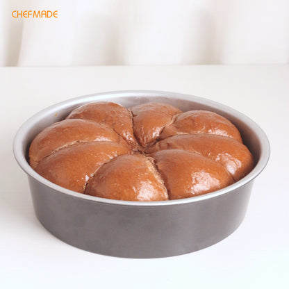 8-Inch with Removable Loose Bottom Chiffon Bakeware(Black)