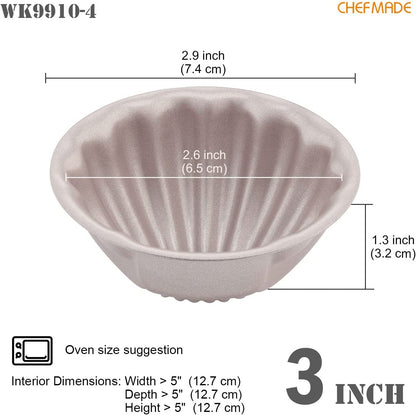 3“ Spherical Shell Madeline 4Pcs