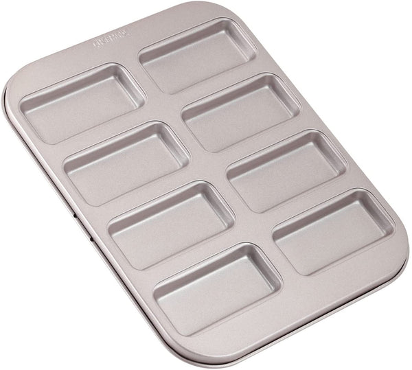 8 Cup Rectangular Financier Cake Mould Non‐Stick