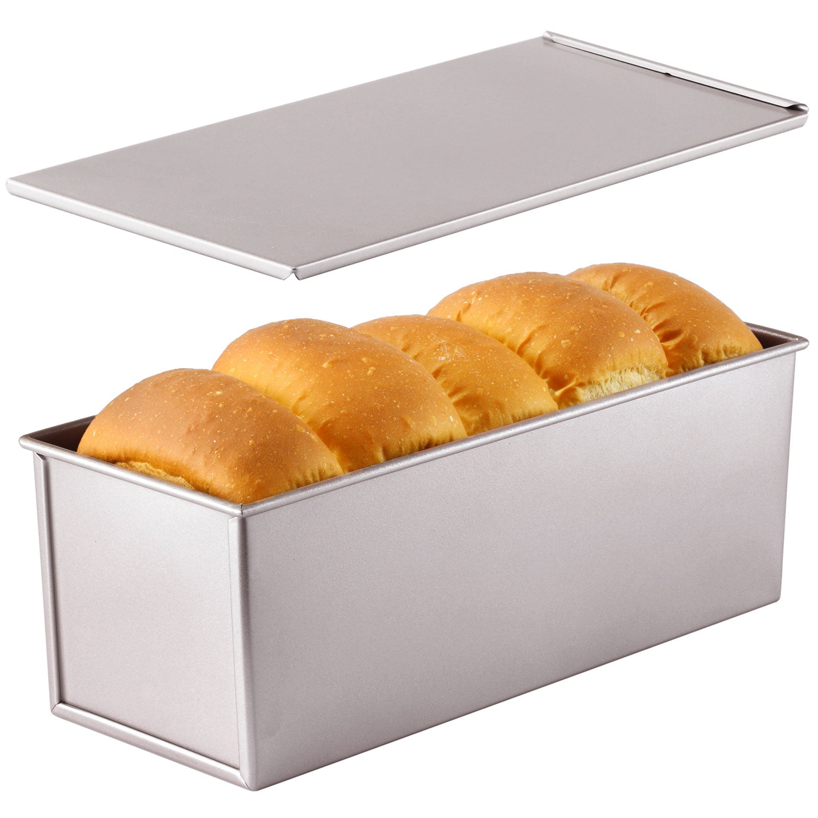 5" x 13" Commercial Flat Toast Box (1000G Dough Capacity)