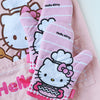 Hello Kitty Stripe Oven Gloves 2Pcs