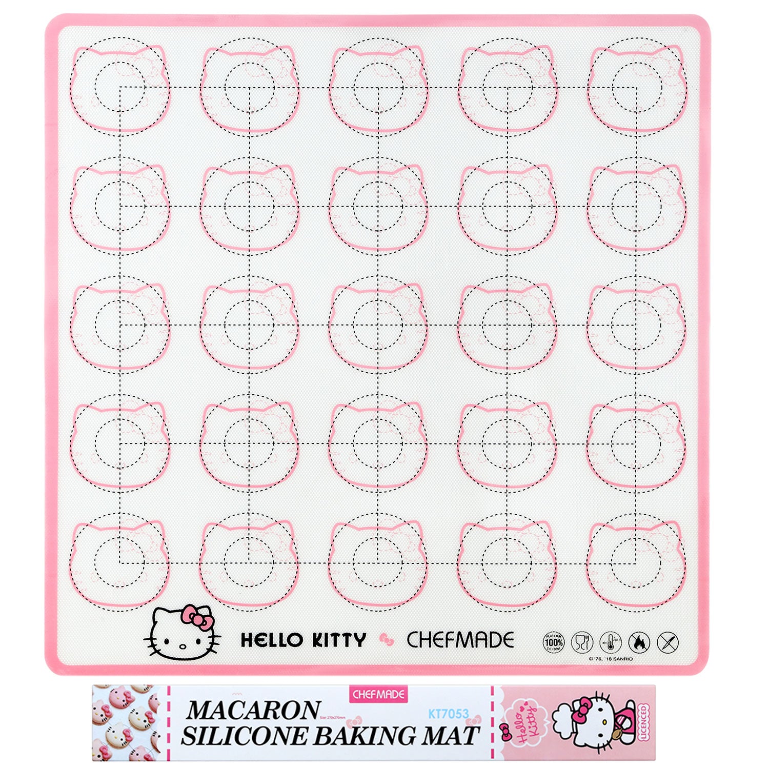 15" x 23" Hello Kitty Silicone Mat