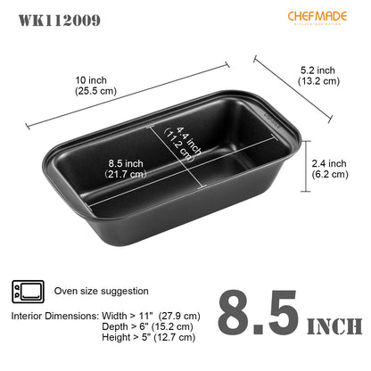 4.5" x 8.5" Medium Loaf Pan 2Pcs