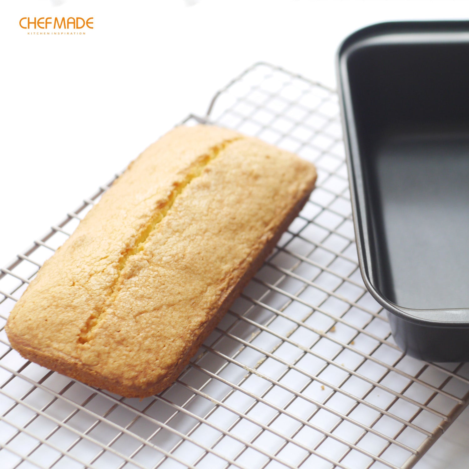 Webake 6 x 3 inch Rectangular Mini Loaf Pan (3 pcs)