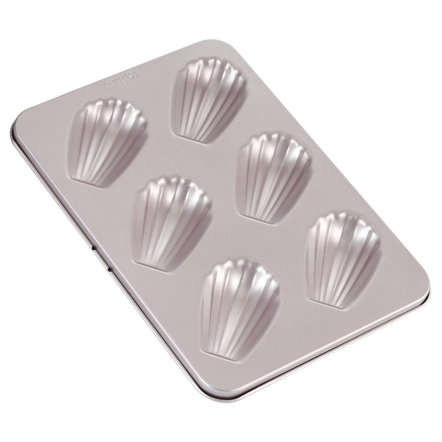 Madeline Cake Pan Oval Shell 6 Well