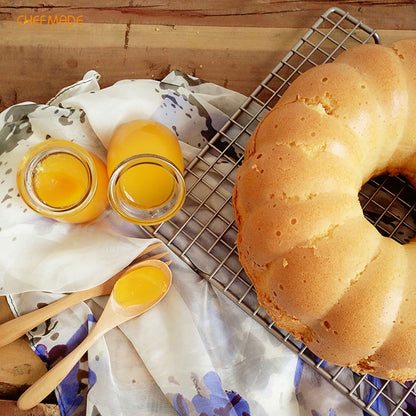 9.5" Bundt Pan PumpKin-Shaped