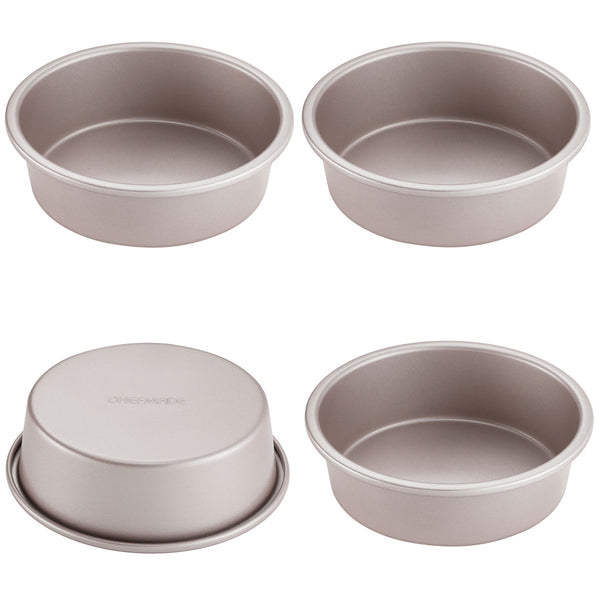 Buy Prime Bakers and Moulders Store Round Aluminium Cake Tin (Pack of 3)  Online at Best Prices in India - JioMart.