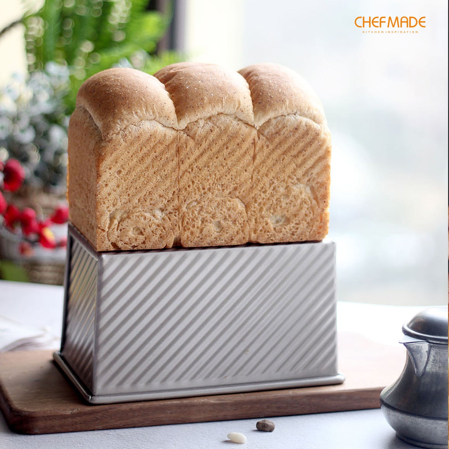 4" x 7.5" Corrugated Toast Box (450G Dough Capacity)