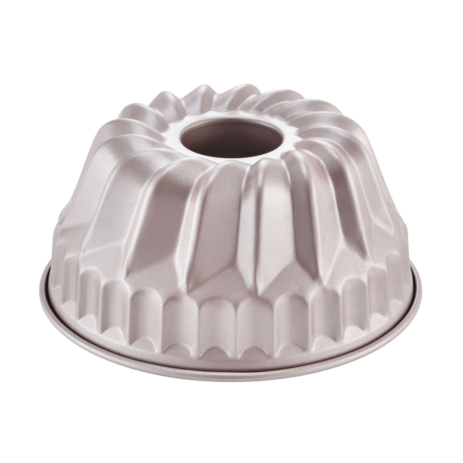 Buy Indigo Bundt Cake Mould Ring Cake Mould Volcano Pan Fluted Tube  Aluminium| Bundt Cake Pan for Oven 14.5 cm (Diametre) Online at Best Prices  in India - JioMart.