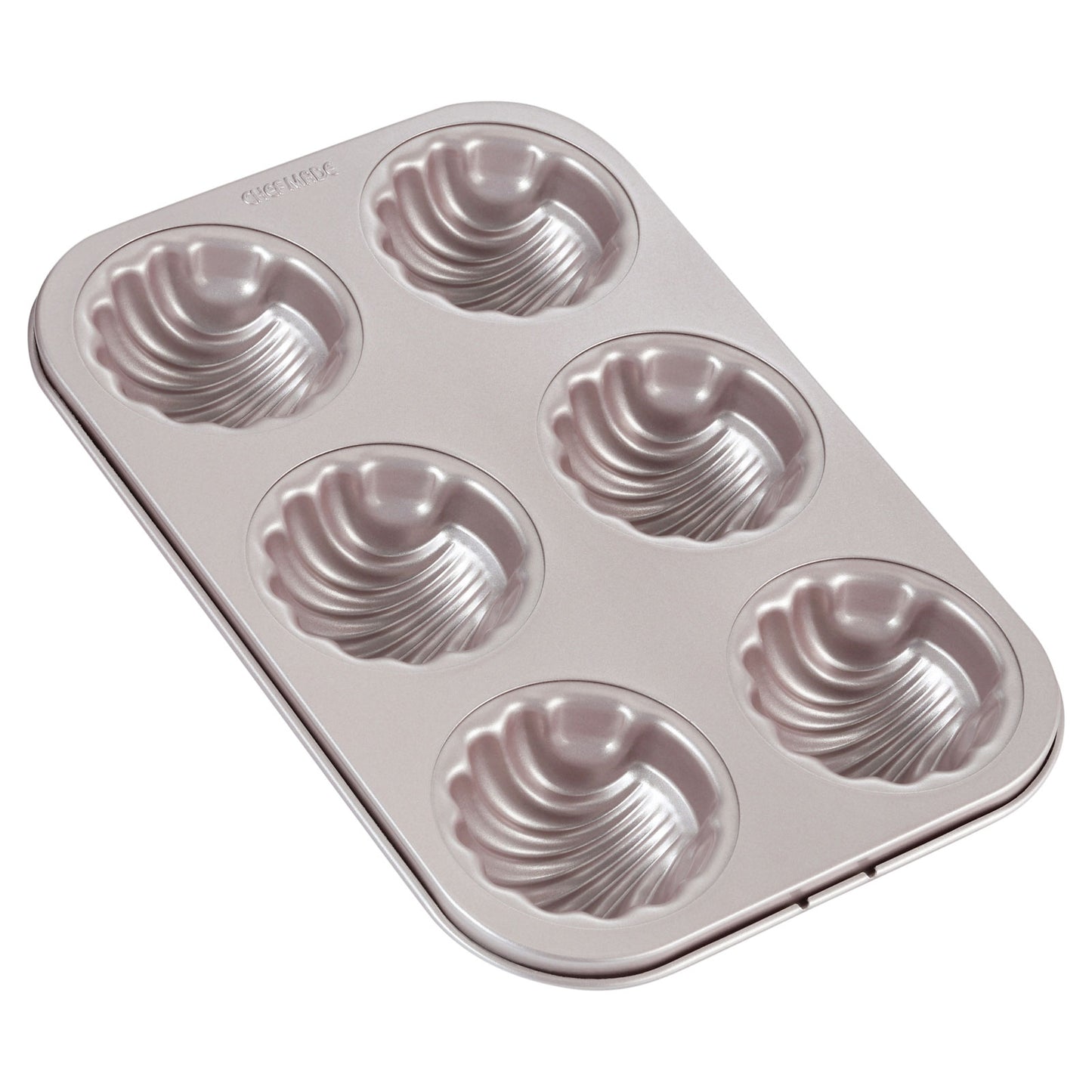 Madeline Cake Pan Spherical Shell 6 Well