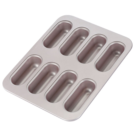 Twinkie Cake Pan Hotdog-Shaped 8 Well