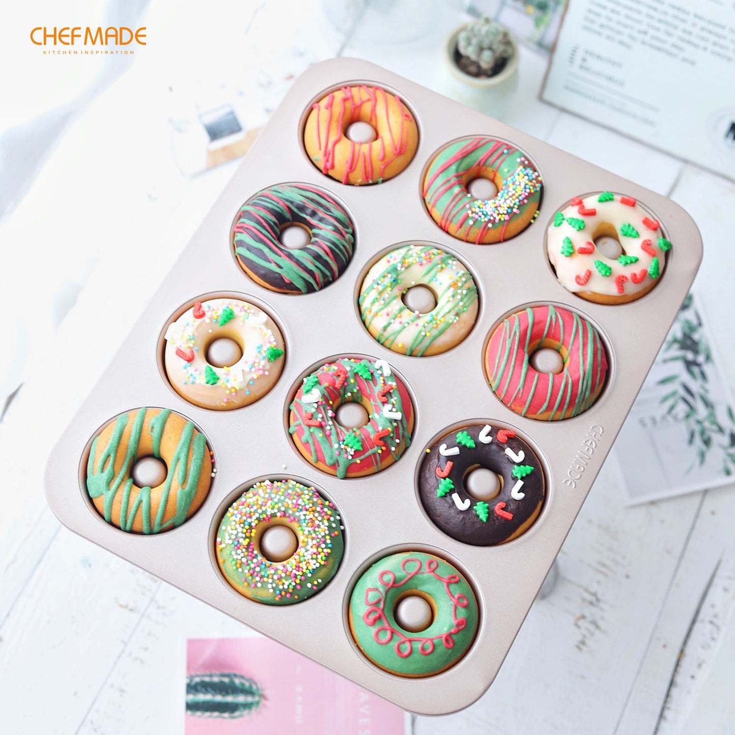 Donut Cake Pan 12 Well