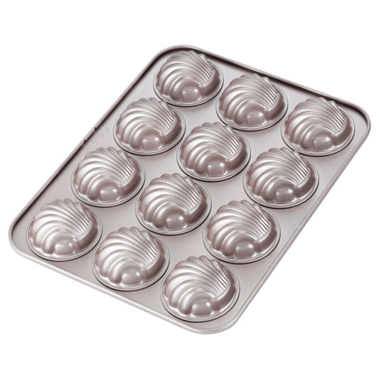 Madeline Cake Pan Spherical Shell 12 Well