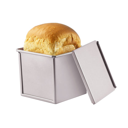 4" x 4" Flat Toast Box (250G Dough Capacity)