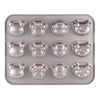Animal-Shaped Cake Pan 12 Well