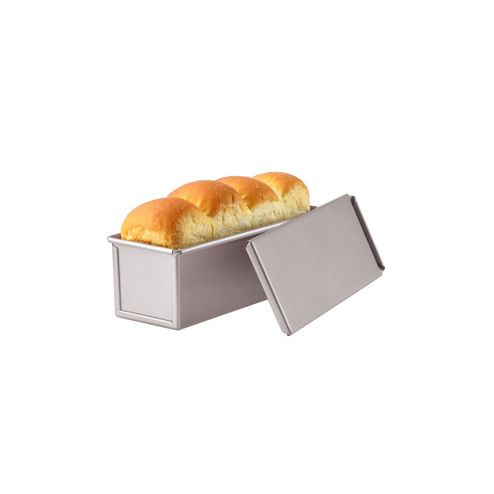 3" x 8" Flat Toast Box (300G Dough Capacity)