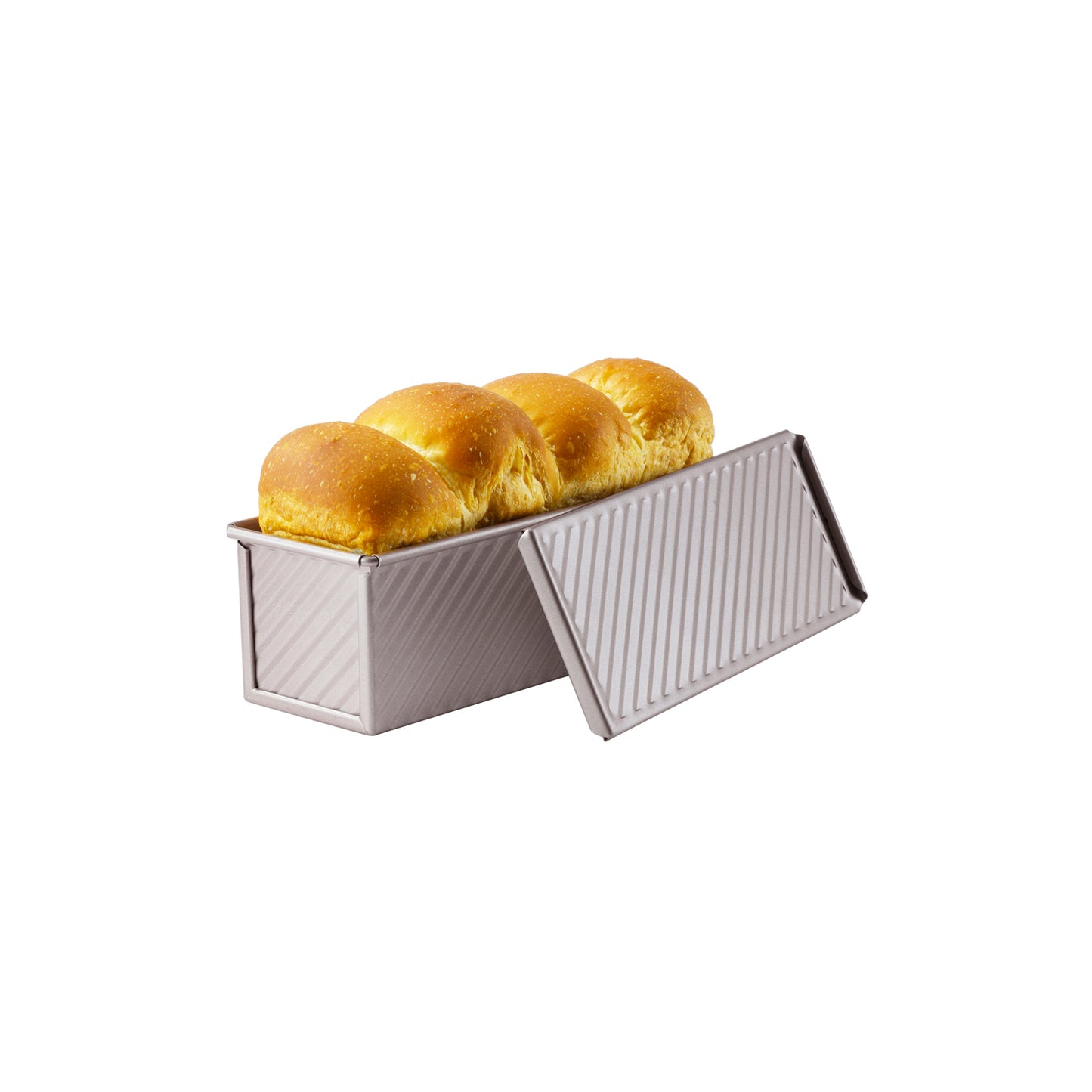 3" x 8" Corrugated Toast Box (300G Dough Capacity)