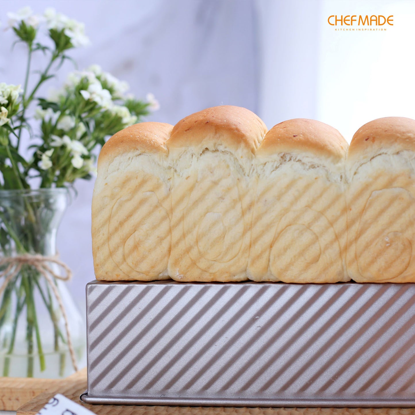 3" x 8" Corrugated Toast Box (300G Dough Capacity)