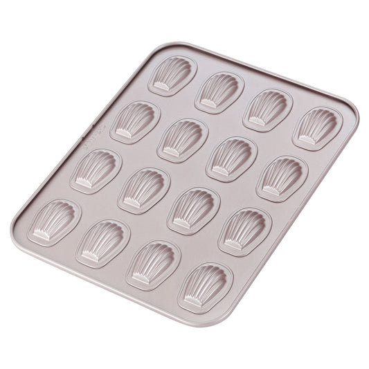 Madeleine Cake Pan Mini 0val Shell 16 Well