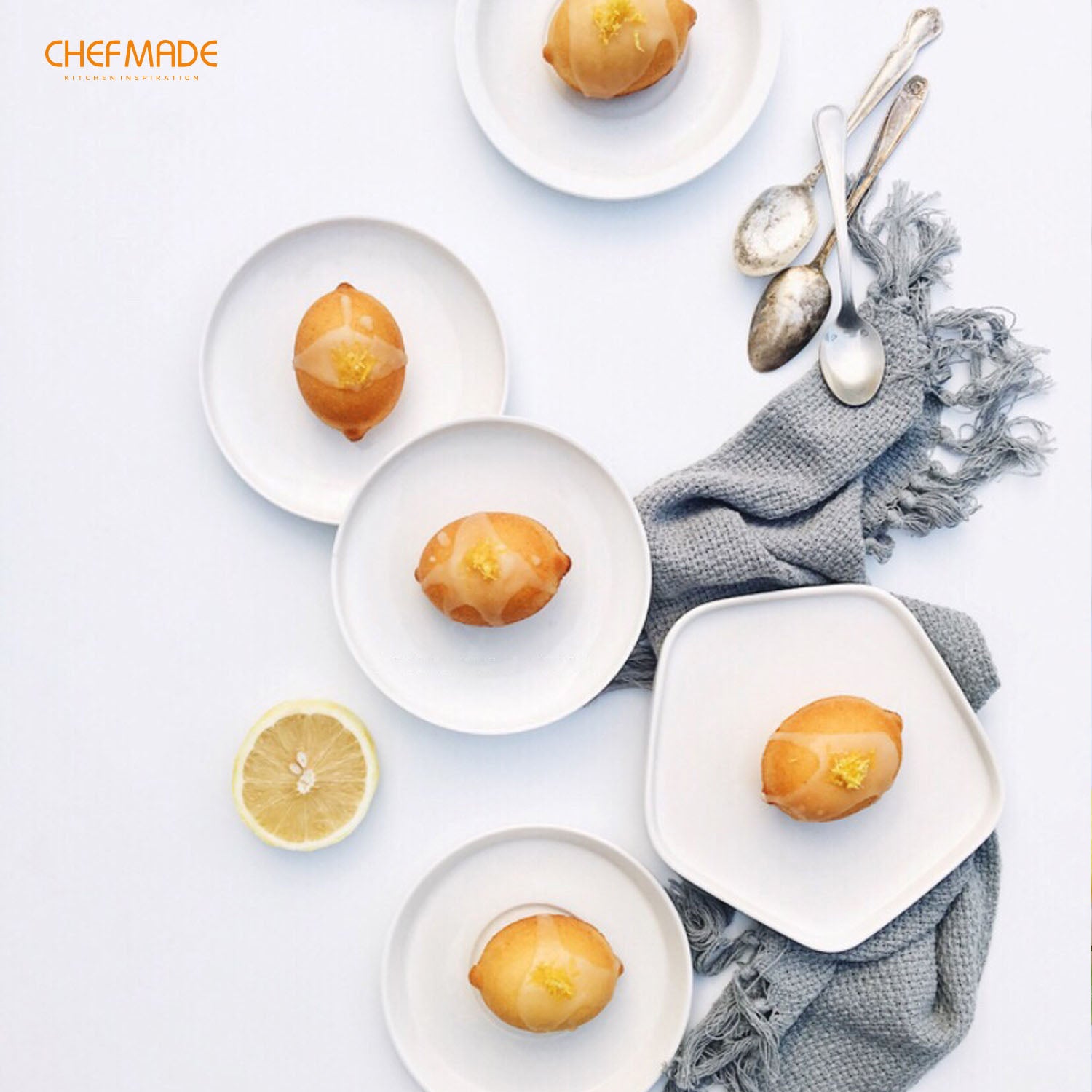 CHEFMADE Muffin Cake pan, 12-Cavity Non-Stick Lemon-Shaped Bakeware for  Oven Baking | Wayfair