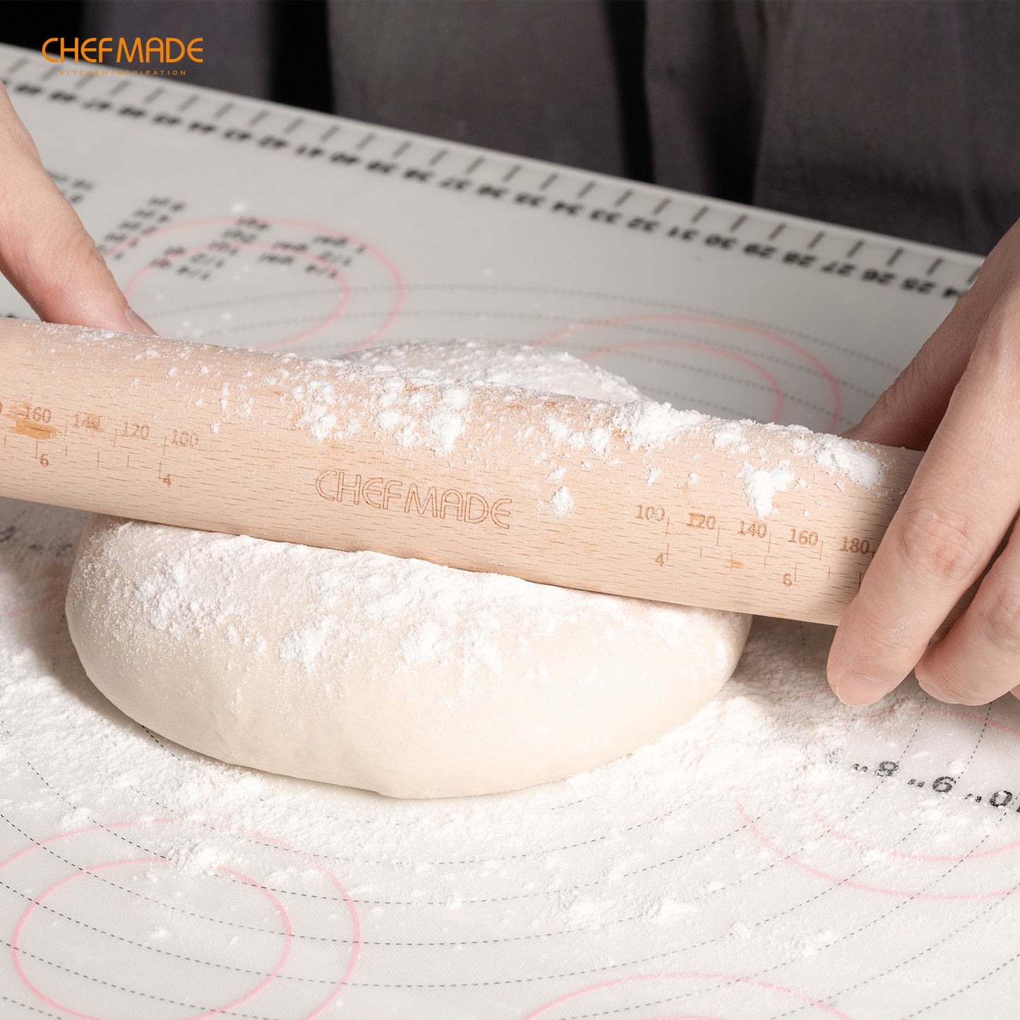 18" Wooden French Rolling Pin