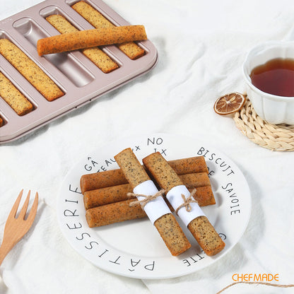 Cigar Financier Cake Pan 6 Well