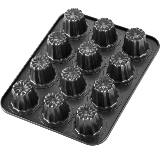 Cannele Mold 12 Well (black)