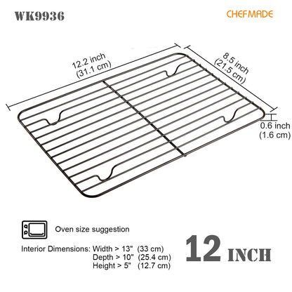 12.2" x 8.5" Baking and Cooling Rack