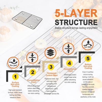 12.2" x 8.5" Baking and Cooling Rack